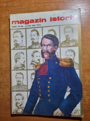 revista magazin istoric mai 1973 foto