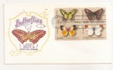 P7 FDC SUA- Butterflies -First day of Issue, necirc. 1977