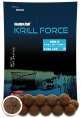 Haldorado - Boilies KRILL FORCE Boilie Long Life 16 mm, 700g - Krill hot Spicy