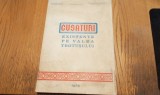 CUSATURI EXISTENTE PE VALEA TROTUSULUI - Ghita Mocanu -1973, 108 p.