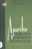 Cumpara ieftin Aparitia Religiei si Credintei in Dumnezeu V. I. Prokofiev Editura Militara 1959 Carte Spiritualitate Filosofie Istorie