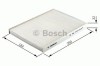 Filtru polen / aer habitaclu MERCEDES A-CLASS (W169) (2004 - 2012) BOSCH 1 987 432 410