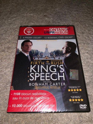 DVD - King&amp;#039;s speech foto