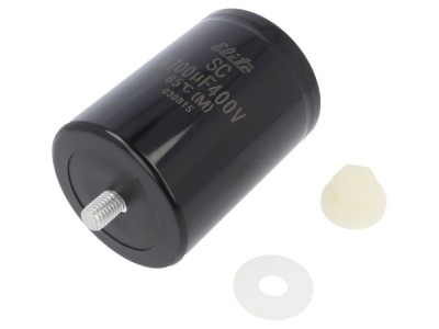 Condensator 4700uF 400VDC foto