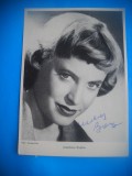 HOPCT 1585 ANNELIESE KAPLAN -GERMANIA -ACTORI/ARTISTI-AUTOGRAF-CIRCULATA