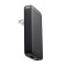 Incarcator US cu adaptor EU/UK, GaN, Type-C, USB, 65W - Edizard (EZ840101) - Black
