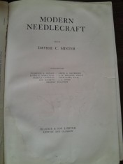 MODERN NEEDLECRAFT - DAVIDE C. MINTER (CARTE DE CROITORIE)