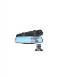 Oglinda retrovizoare cu camera marsarier, Full HD, LCD 4.3&quot;, detectie miscare sau impact, inregistrare cu sunet, EXPRESS