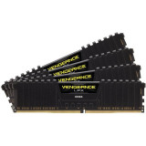Memorie RAM Vengeance LPX Black 64GB (4x16GB) DDR4 3600MHz CL18, Corsair