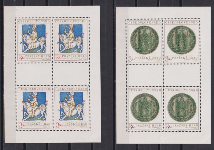 CEHOSLOVACIA ARTA 1973 MI. KB. 2141-2142 MNH
