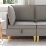 vidaXL Sofa cu Depozitare Țesătură 42027072