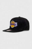 Mitchell&amp;Ness sapca LOS ANGELES LAKERS culoarea negru, cu imprimeu