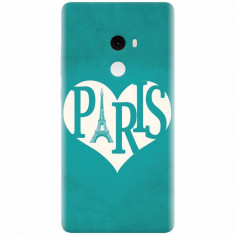 Husa silicon pentru Xiaomi Mi Mix 2, I Love Paris