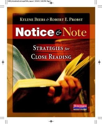 Notice and Note: Strategies for Close Reading foto