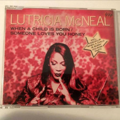 *CD muzica Lutricia McNeal ‎– When A Child Is Born / Someone Loves You Honey