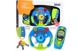 Set de jucarii cu activitati , cheie, volan, telefon, Mramiz