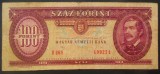 BANCNOTA 100 FORINTI / FORINT - UNGARIA / RP UNGARA, anul 1992 *cod 02