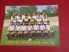 Foto fotbal - SPORTUL STUDENTESC BUCURESTI (sezonul 1987-1988) foto
