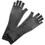 Mănuși Halloween Decupate Negre, Negru, Oem