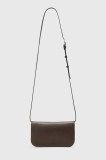 AllSaints poșetă de piele MAEVE culoarea maro, W268XD