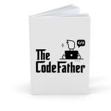 Agenda/Jurnal The CodeFather, 100 file, foaie alba, pasionatii de IT, programatori