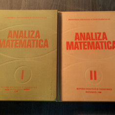 Analiza matematica 2 volume colectiv al catedrei a Universitatii Bucuresti