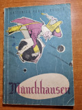carte pentru copii - baronul von munchhausen - din anul 1960