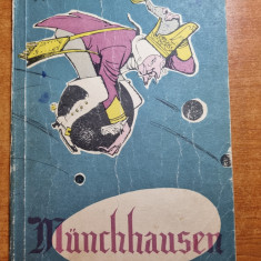 carte pentru copii - baronul von munchhausen - din anul 1960