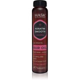 HASK Keratin Protein Smoothing Shine Oil Ulei nutritiv pentru păr pentru netezirea parului 18 ml