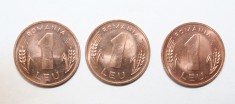 LOT 3x1 LEU 1996 . UNC . TIRAJ : 272.000 BUC. DIN PLIC BNR . foto