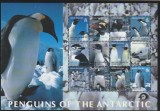 Teritoriile Antarctice Britanice (BAT) 2003 - Fauna, Pinguini, Bloc 12 valori, dantelate, MNH,Mi. 369-380 Kb.