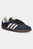 adidas Originals sneakers din piele Samba OG culoarea albastru marin, ID2056
