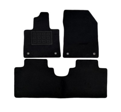 Covorase mocheta Smart #3 Electric 2023-, culoare neagra, 3 buc. AutoDrive ProParts foto