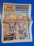 Ziarul meridian magazin - nr. 114 / 1995 - contine articole si fotografii cu artisti