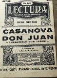 G. CRT Lectura - Casanova Don Juan- Nr. 266