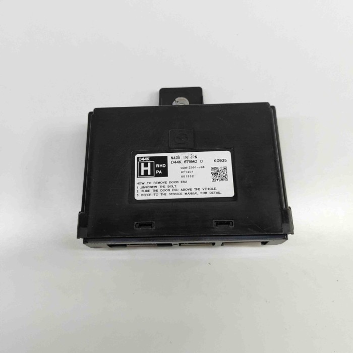 Unitate de distribuție a energiei MAZDA MX-30 DR 2020 OEM: D44K-675M0-C,D44K-67-5M0C,D44K675M0C