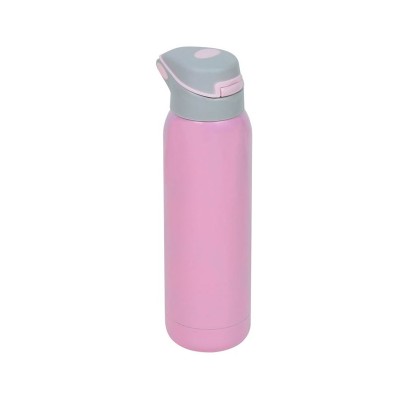 Termos izoterm cu pai, Roz, 500 ml, ATU-084216 foto