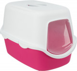 Cumpara ieftin Litiera cu Acoperis Vico 40x40x56 cm Pink 40277, Trixie