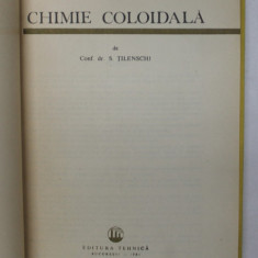 CHIMIE COLOIDALA de S. TILENSCHI, 1964