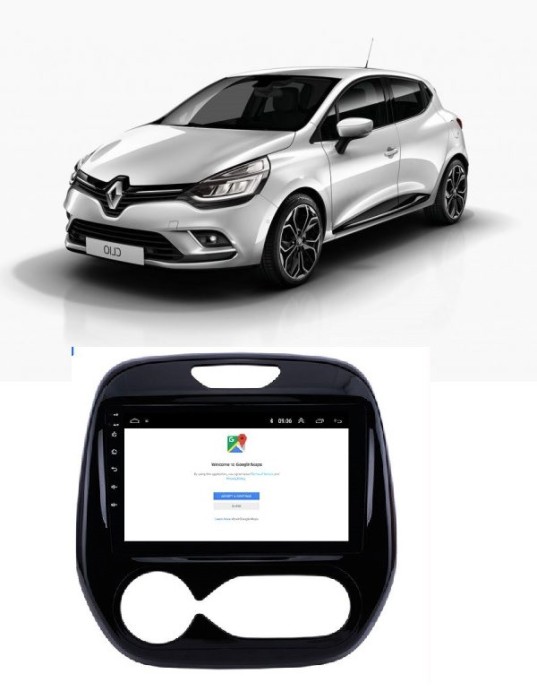 Navigatie ANDROID compatibil Renault CLIO 2011 - 2018