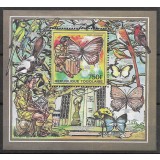 TOGO 1990 FAUNA FLUTURI CERCETASI