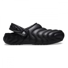 Saboti Crocs Classic Lined Overpuff Clog Negru - Black foto