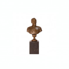 Ministrul Serghei. Y. Witte- statueta din bronz pe soclu din marmura UP-77 foto