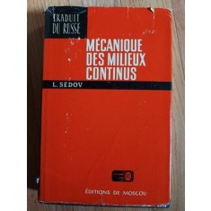 Mecanique des milieux continus vol.2- L.Sedov