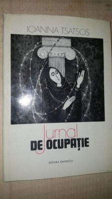 Jurnal de ocupatie- Ioanna Tsatsos foto