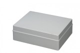 Doza aplicata patrata 380x300x120mm IP56 pentru distributie jonctiune ABS rezistenta UV fara presetupe margini netede, Elettrocanali