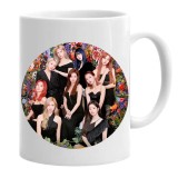Cana alba personalizata trupa twice kpop, INOVATIX&reg;. 330 ml