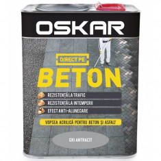 Oskar Vopsea Acrilica Direct Pe Beton Gri Antracit 2.5L 5011758 foto