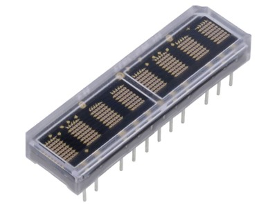 Afișaj LED alfanumeric verde 8 caractere foto