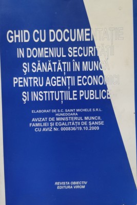 Chid Cu Documentatie In Domeniul Securitatii Si Sanatatii - Colectiv , D93 foto